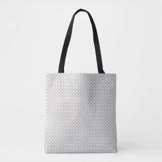 Beige islamische geometrische Muster Tasche (Vorderseite)