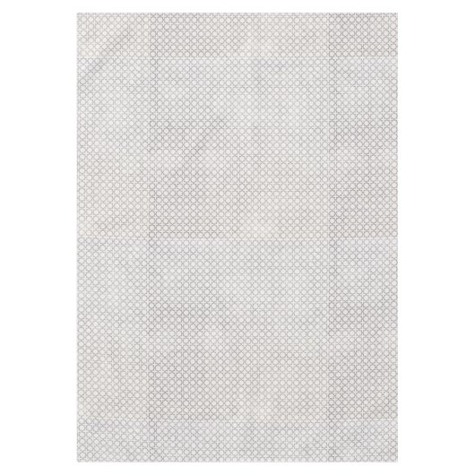 Beige islamische geometrische Muster Tischdecke (Vorderseite)