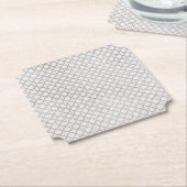 Beige islamische geometrische Muster Untersetzer (angewinkelt)