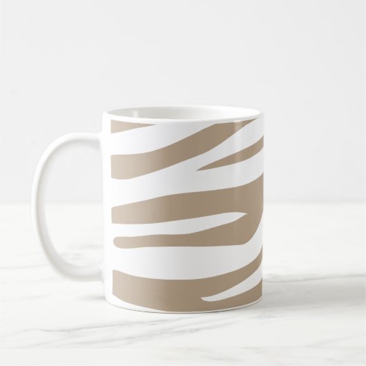 Beige Kaffeetasse (Links)