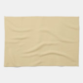 Beige, Kamel minimalistisch elegant Solid Farbe Geschirrtuch (Horizontal)