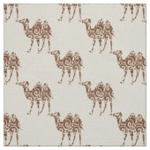 Beige Kamel Stoff (Muster)