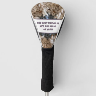 Beige Knitter Crochet Crafty Liebe Garni Golf Headcover