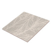 Beige Leaf Texture Keramik Tile Fliese (Seite)