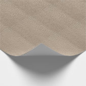 Beige Ledertextur, nahtloser Hintergrund. Geschenkpapier (Ecke)