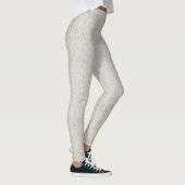 Beige leichte Doily Leggings (Rechts)