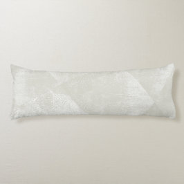 Beige/leichte WarmGraue minimale geometrische Text Seitenschläferkissen