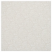 Beige Leopard Animal Print Stoff (Muster)