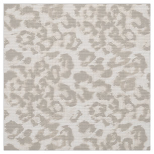Beige Leopardendrucke. Stoff