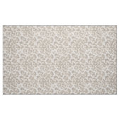 Beige Leopardendrucke. Stoff (Fat Quarter (45,7 x 55,9 cm))