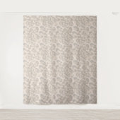 Beige Leopardendrucke. Wandteppich (Vorderseite)