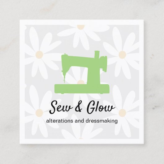 Beige LienenGeometric-Muster-Aufrufkarte Telefonnummerkarte (Vorderseite)