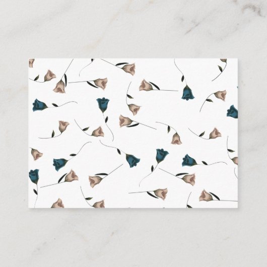 Beige Light Mauve Roses Bat Mitzvah Speichern Sie Hinweiskarte (Rückseite)