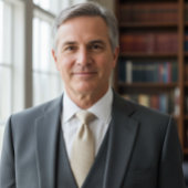 Beige Linen Krawatte