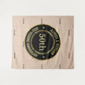 Beige Linen Wandteppich (Vorderseite (Horizontal))