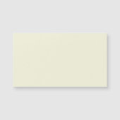Beige Magnetkarte (Vorderseite)
