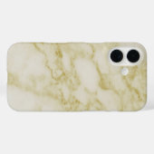 Beige Marble Case-Mate iPhone Hülle (Rückseite (Horizontal))