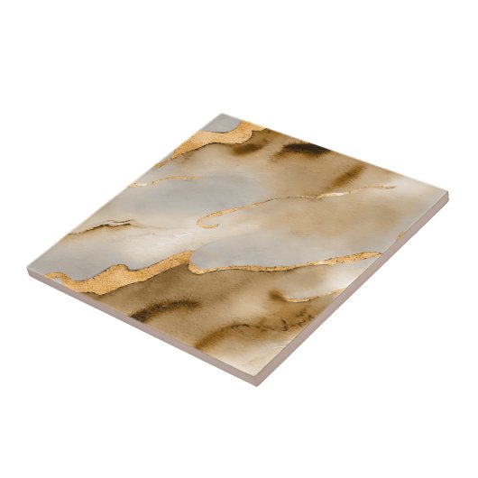 Beige Marble Stones Keramik Tile Fliese (Seite)