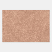 Beige Marble Terrazzo Texture Geschenkpapier Set (Vorderseite 2)