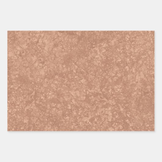Beige Marble Terrazzo Texture Geschenkpapier Set (Vorderseite 2)