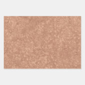 Beige Marble Terrazzo Texture Geschenkpapier Set (Vorderseite)