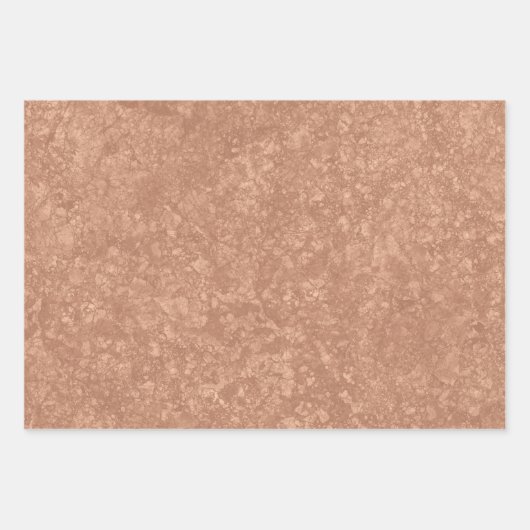 Beige Marble Terrazzo Texture Geschenkpapier Set (Vorderseite)