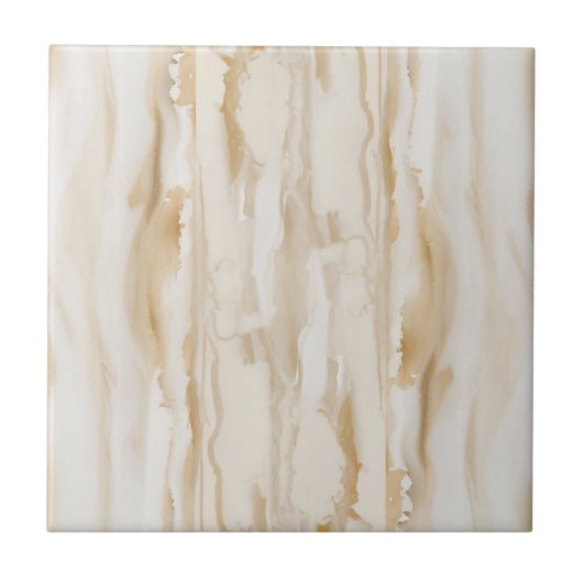 Beige Marmor 3 Stones Keramik Tile Fliese (Vorderseite)