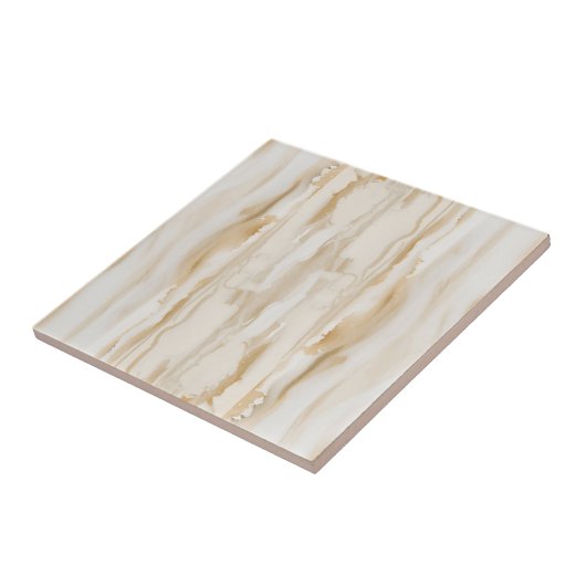 Beige Marmor 3 Stones Keramik Tile Fliese (Seite)