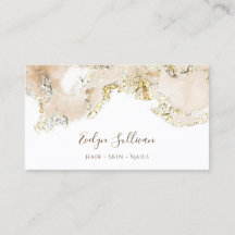 beige Marmordesignkarte