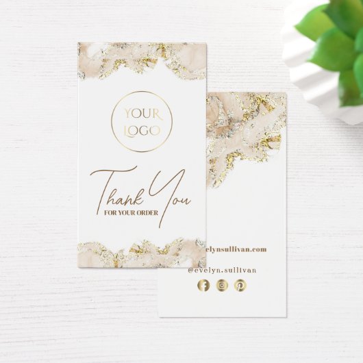 Beige Marmorverpackung (Schreibtisch)