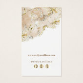 Beige Marmorverpackung (Rückseite)