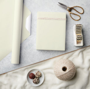 Beige Matte Wrapping Paper Geschenkpapier