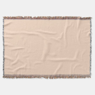 Beige Minimalist-Wurfdecke Decke
