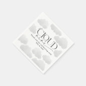 Beige natürliche Wolke neun Duschen moderne stilvo Serviette (Ecke)