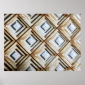 Beige Oberfläche Poster (Vorne)