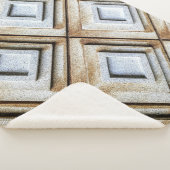 Beige Oberfläche Sherpadecke (3/4)