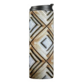 Beige Oberfläche Thermosbecher (Nach links gedreht)