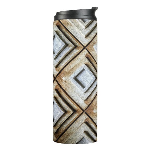 Beige Oberfläche Thermosbecher (Nach links gedreht)