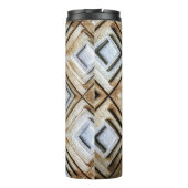 Beige Oberfläche Thermosbecher (Rückseite)