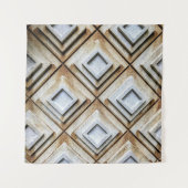 Beige Oberfläche Wandteppich (Vorderseite (Horizontal))