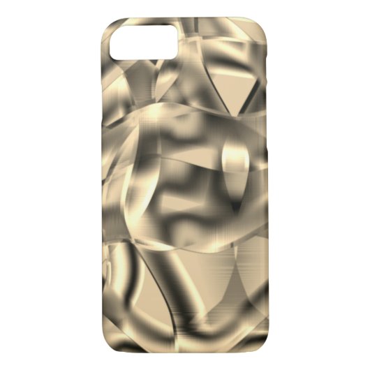 Beige- oder Khaki-Formen, in leuchtenden Tönen Case-Mate iPhone Hülle (Rückseite)