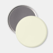 Beige (Off White) F5F5DC - Option zum Hinzufügen v Magnet (Vorderseite/Rückseite)