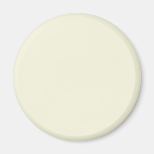 Beige (Off White) F5F5DC - Option zum Hinzufügen v Magnet (Vorne)