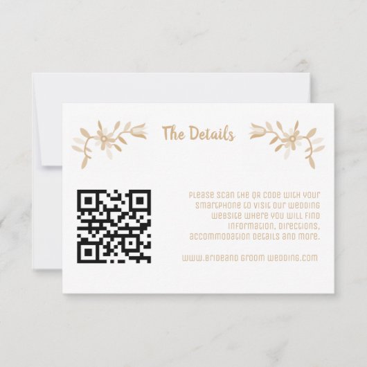 BEIGE OTOMI MEXICAN ENCLOUSURE CARD (Vorderseite)