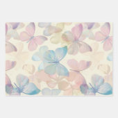 Beige Pastellfarben Frühlingsfarben Set 3 Geschenkpapier Set (Vorderseite 3)