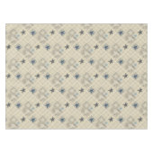 Beige-Patchwork Tischdecke (Vorderseite (Horizontal))