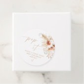 Beige Pop es, wenn sie Boho Pampas Grass Pop Geschenkanhänger (Beispiel)