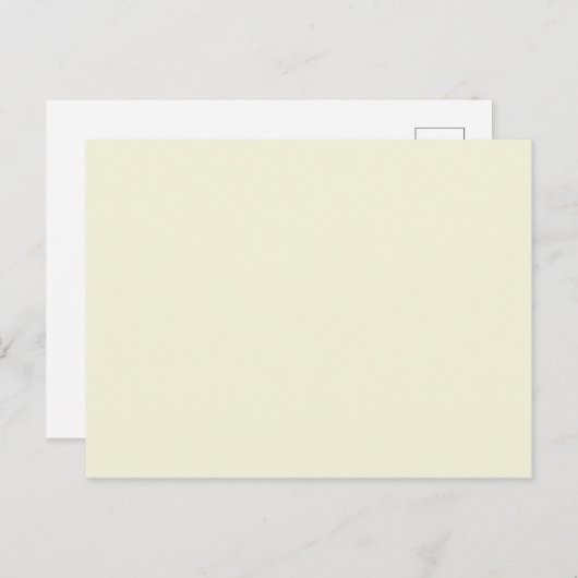 Beige Postkarte (Vorne/Hinten)
