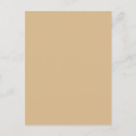 Beige Postkarte