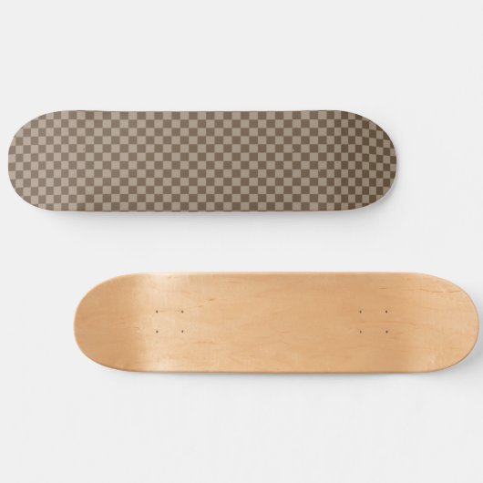 Beige Prüfmuster Skateboard (Horizontal)
